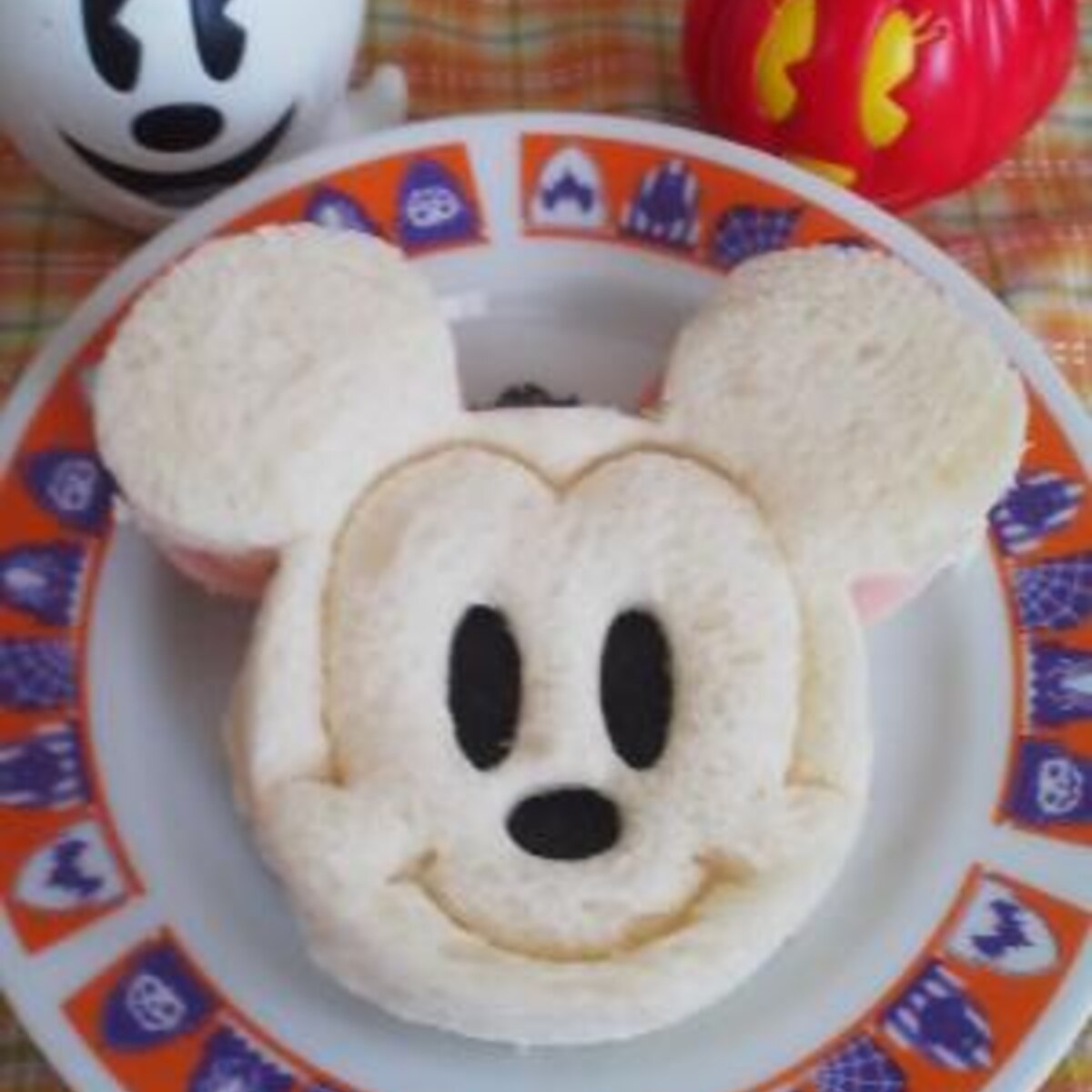 ミッキー型使用 海苔ハムチーズのミッキーサンド レシピ 作り方 By Tekonani 楽天レシピ ミッキー型使用 海苔ハムチーズのミッキーサンド レシピ 作り方 By Tekonani 楽天レシピ